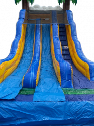 IMG 7550 removebg preview 1683408262 17 ft. 2-Lane Tropical Wave Water Slide 17 (Wet)