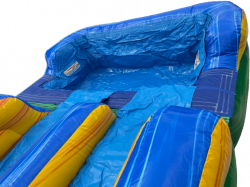 IMG 7551 removebg preview 1683408263 17 ft. 2-Lane Tropical Wave Water Slide 17 (Wet)