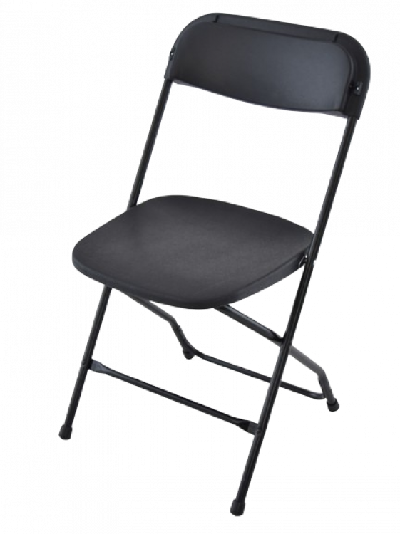 Chair - Black Folding Poly