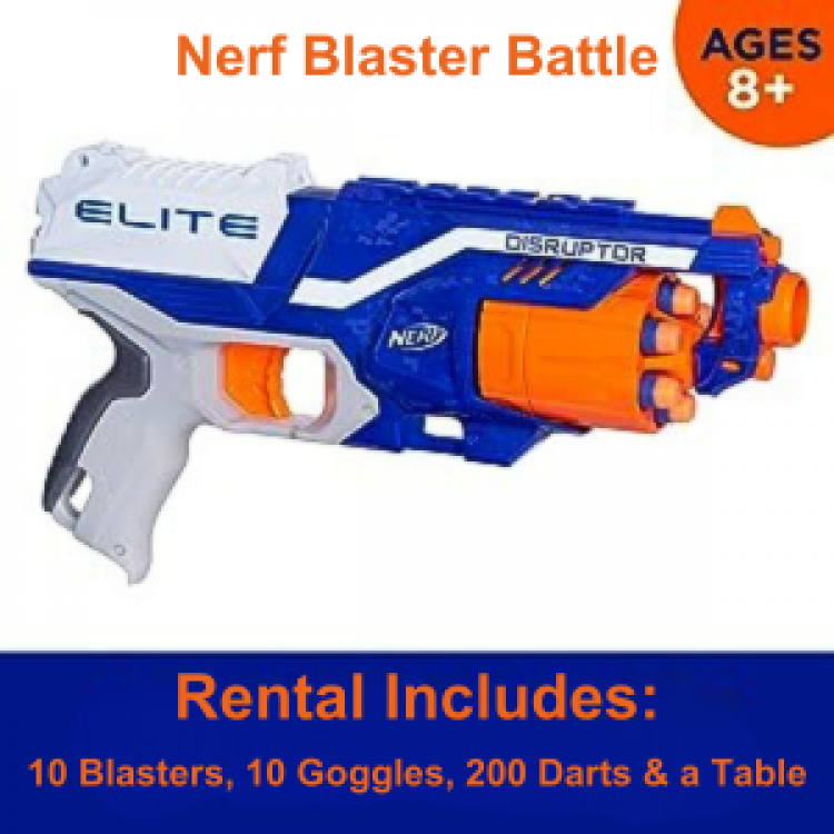 Nerf Blaster Battle